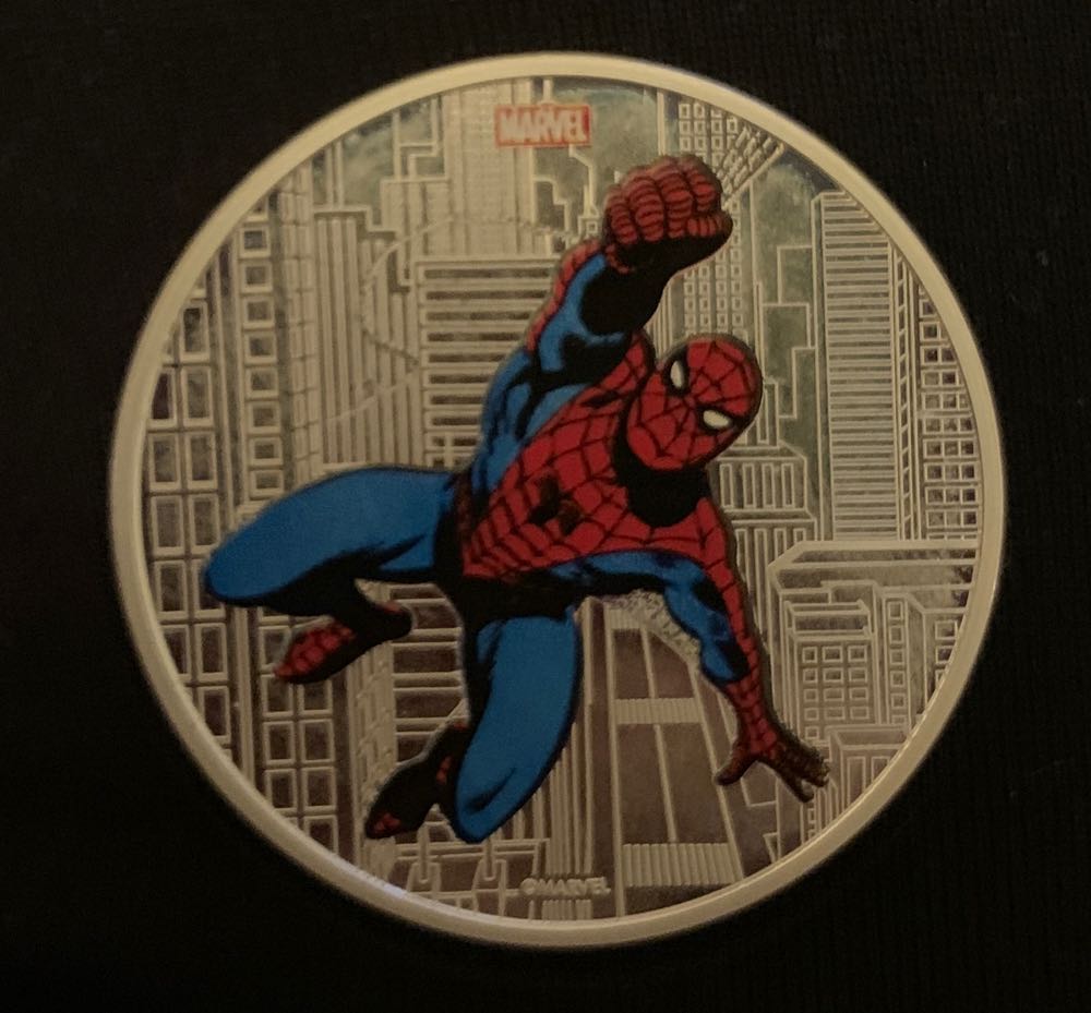 Marvel Spiderman  coin collectible - Main Image 2