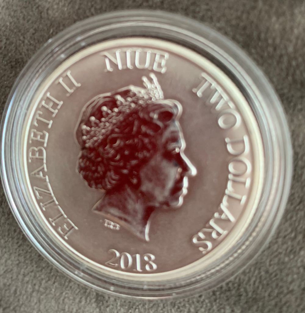 Star Wars Darth Vader Light Saber  coin collectible - Main Image 2