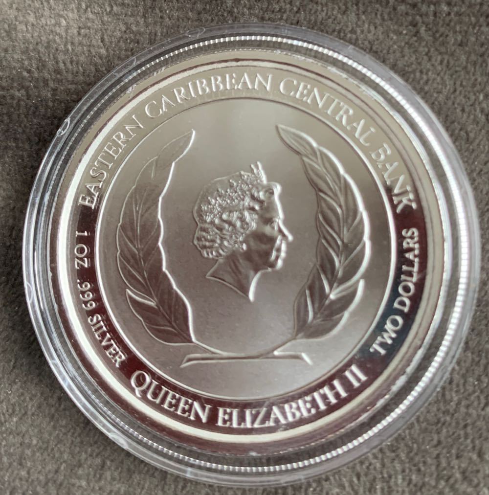 St Lucia $2  coin collectible - Main Image 2