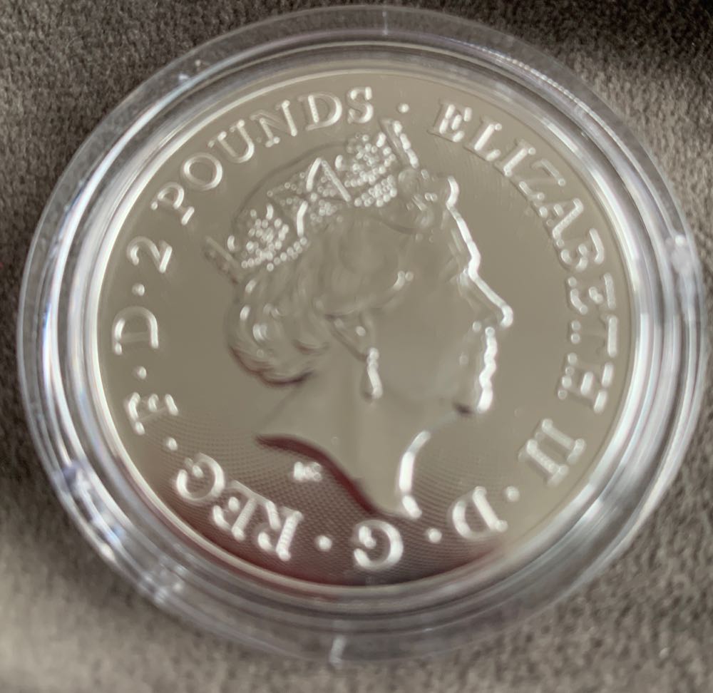 Perth Mint Year Of The Pig Lion Privy 2019  coin collectible - Main Image 2