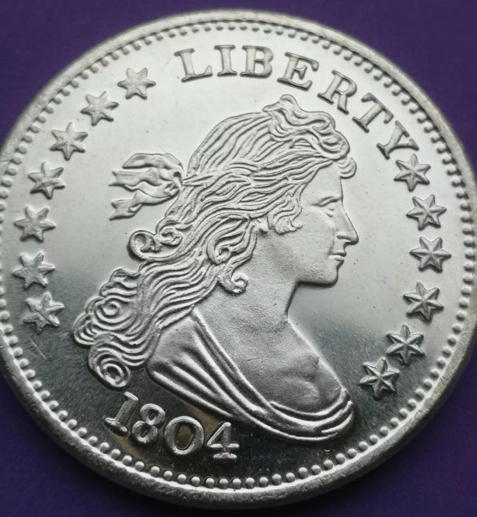 Morgan Dollar 1804  coin collectible - Main Image 2