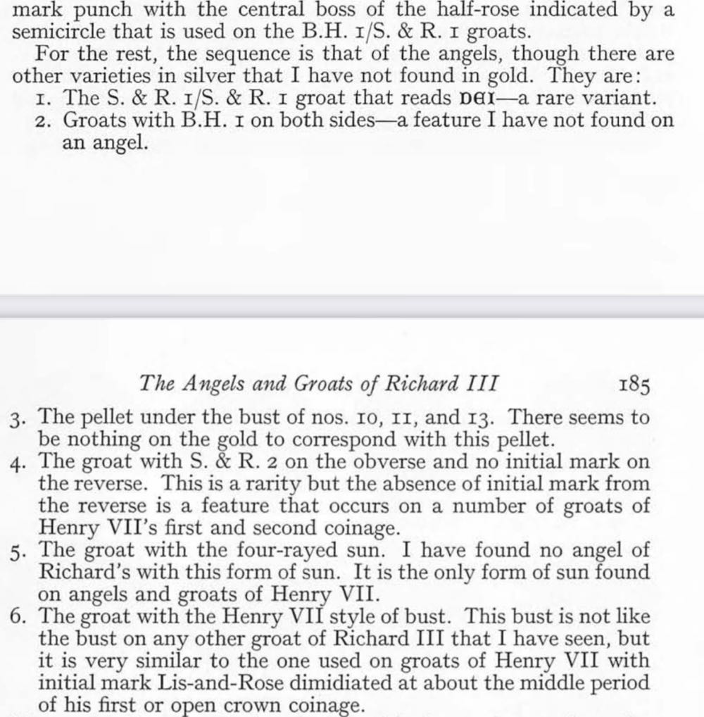 Great Britain Richard III groat  coin collectible - Main Image 4