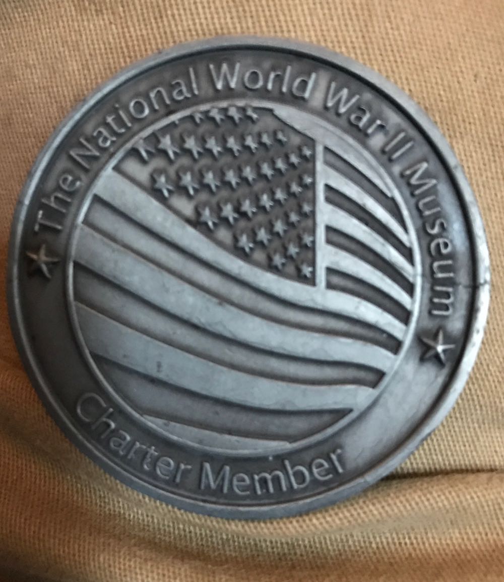 Ww2 1941 -1945 Museum Charter Member Coin  coin collectible - Main Image 2