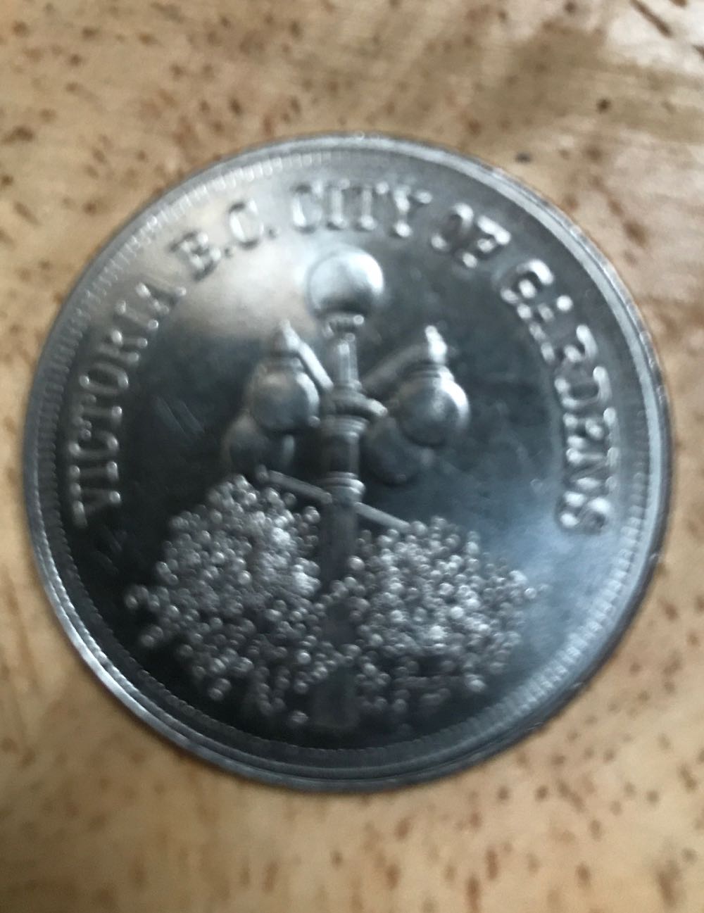 Victoria B.c Canada City Hall 1$ Coin  coin collectible - Main Image 2