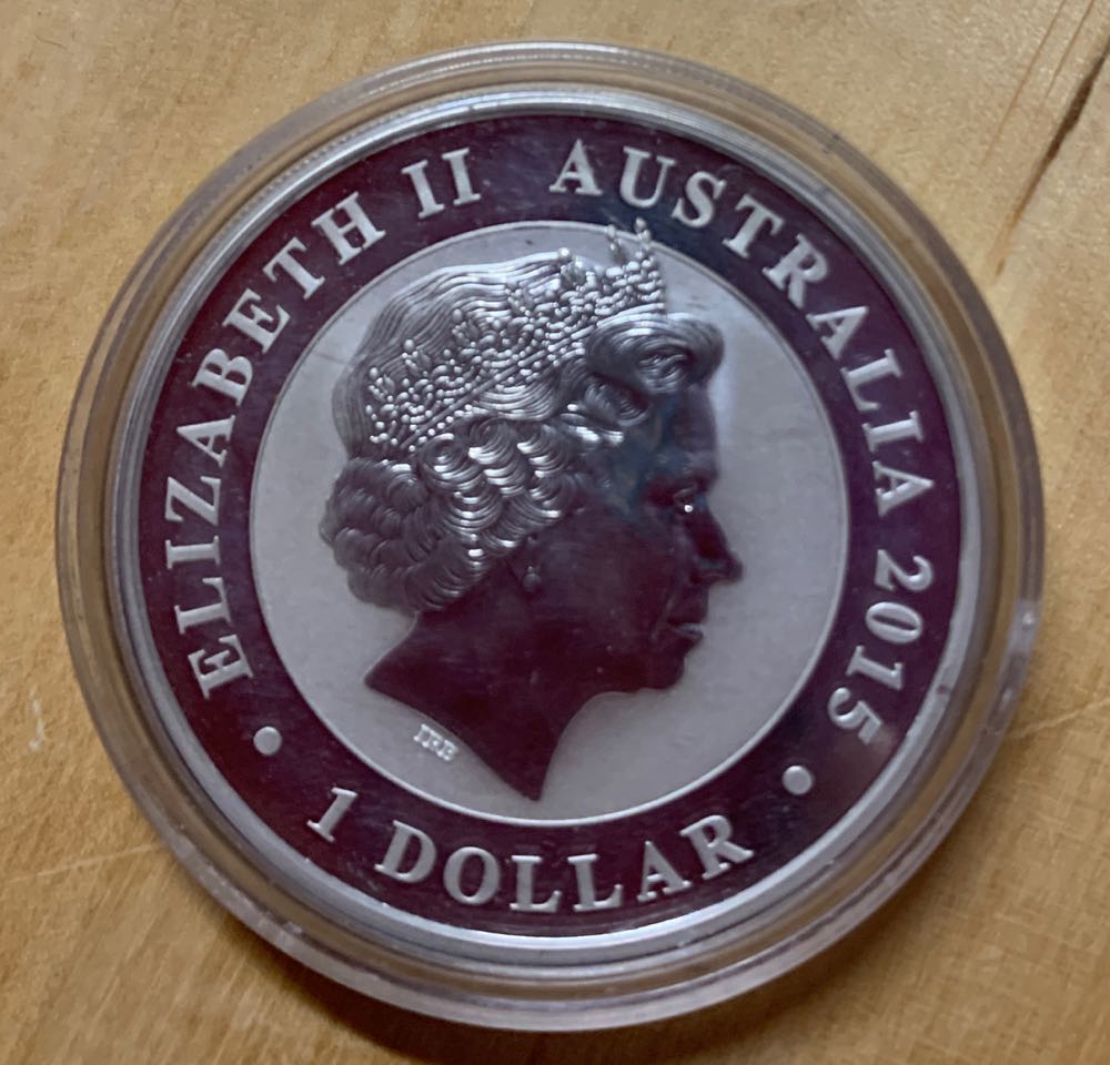 Kookaburra Coloured 2015  coin collectible - Main Image 2