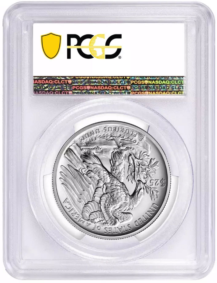 Palladium 2020 W Eagle Burnished  coin collectible - Main Image 2