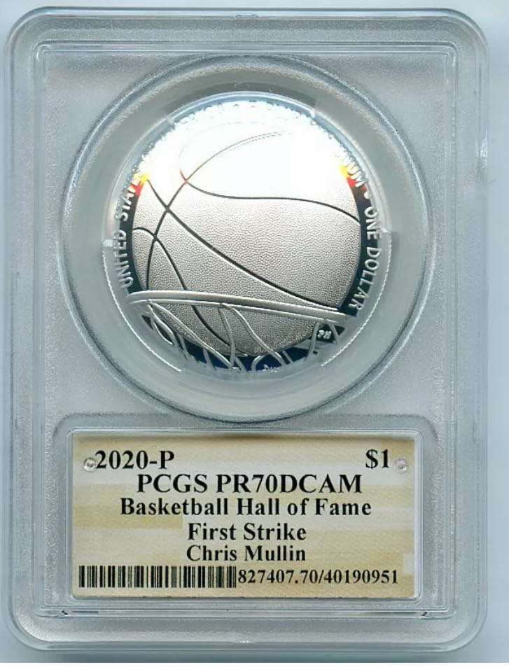 2020 P Tracy McGrady  coin collectible - Main Image 2