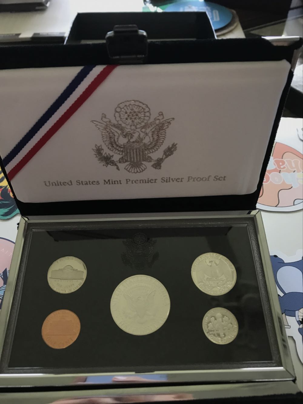 1997 united states mint premier silver proof set  coin collectible - Main Image 3