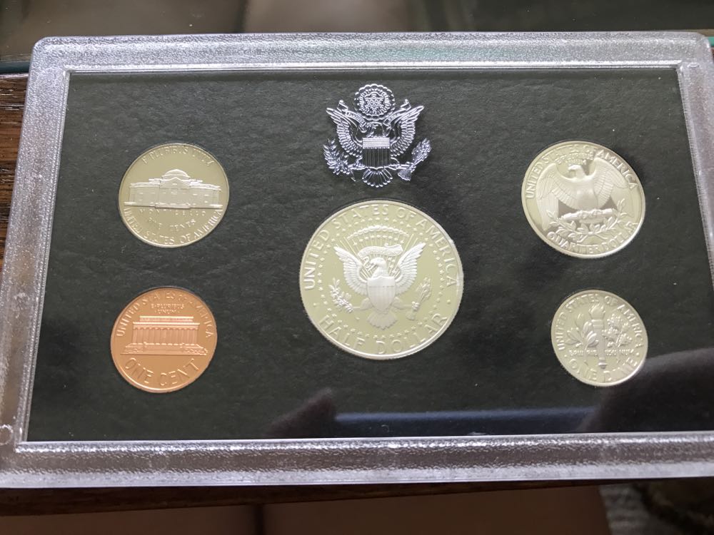 1996 united states mint silver proof set  coin collectible - Main Image 3