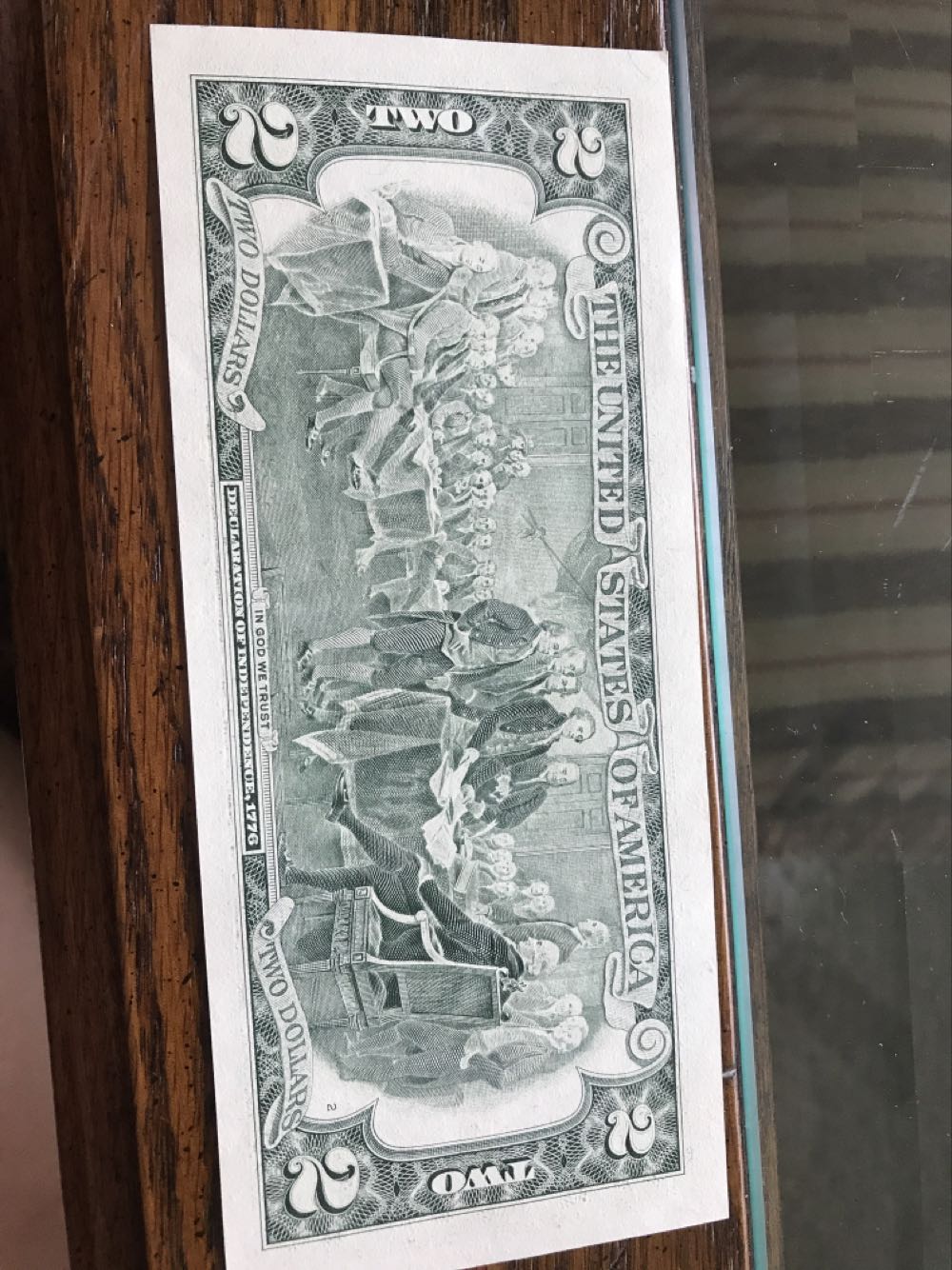 1995 2 dollar bill  coin collectible - Main Image 2