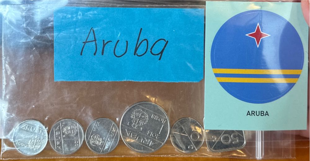 Aruba $1.00 Florin Coin  coin collectible - Main Image 3