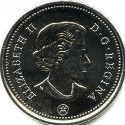 Canada 25 Cents, 2014  coin collectible - Main Image 2