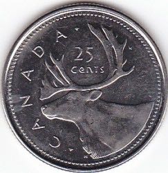 Canadian Quarter  coin collectible - Main Image 2