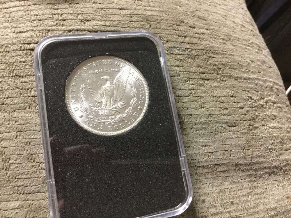 1885 Morgan Silver Dollar  coin collectible - Main Image 2