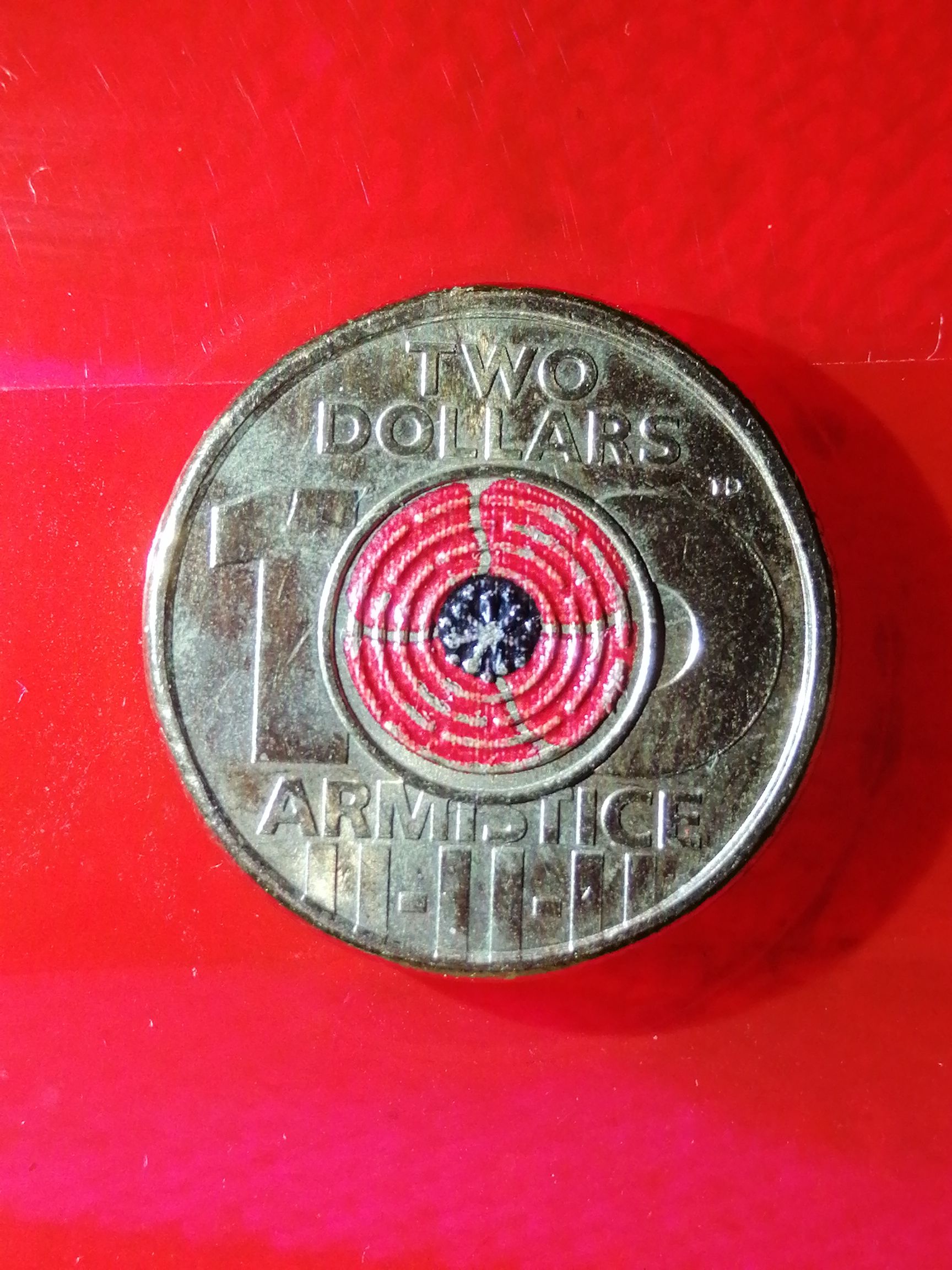 100 Year Armistice  coin collectible - Main Image 1