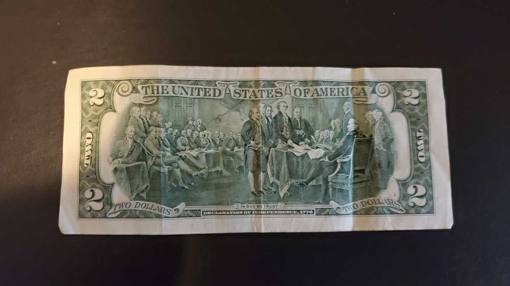 Two Dollar Bill  coin collectible - Main Image 2