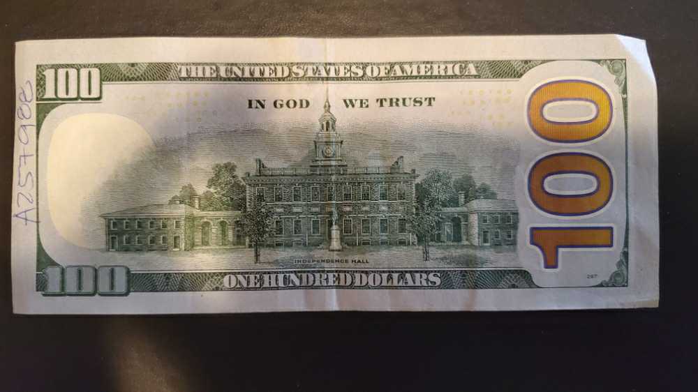 paper $100  coin collectible - Main Image 2