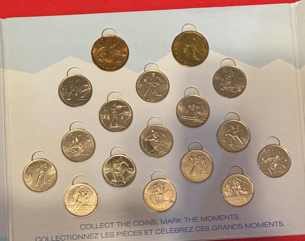 2010 Vancouver Olympic Circulation Coins  coin collectible [Barcode 071486022824] - Main Image 2