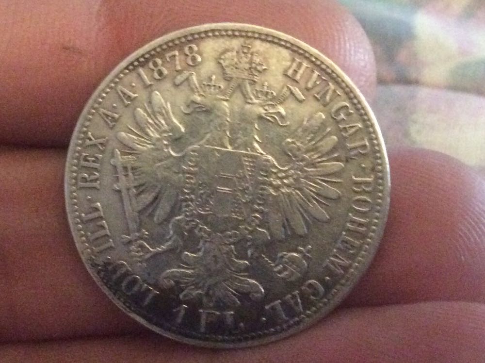1 Florim austro-húngaro  coin collectible - Main Image 2