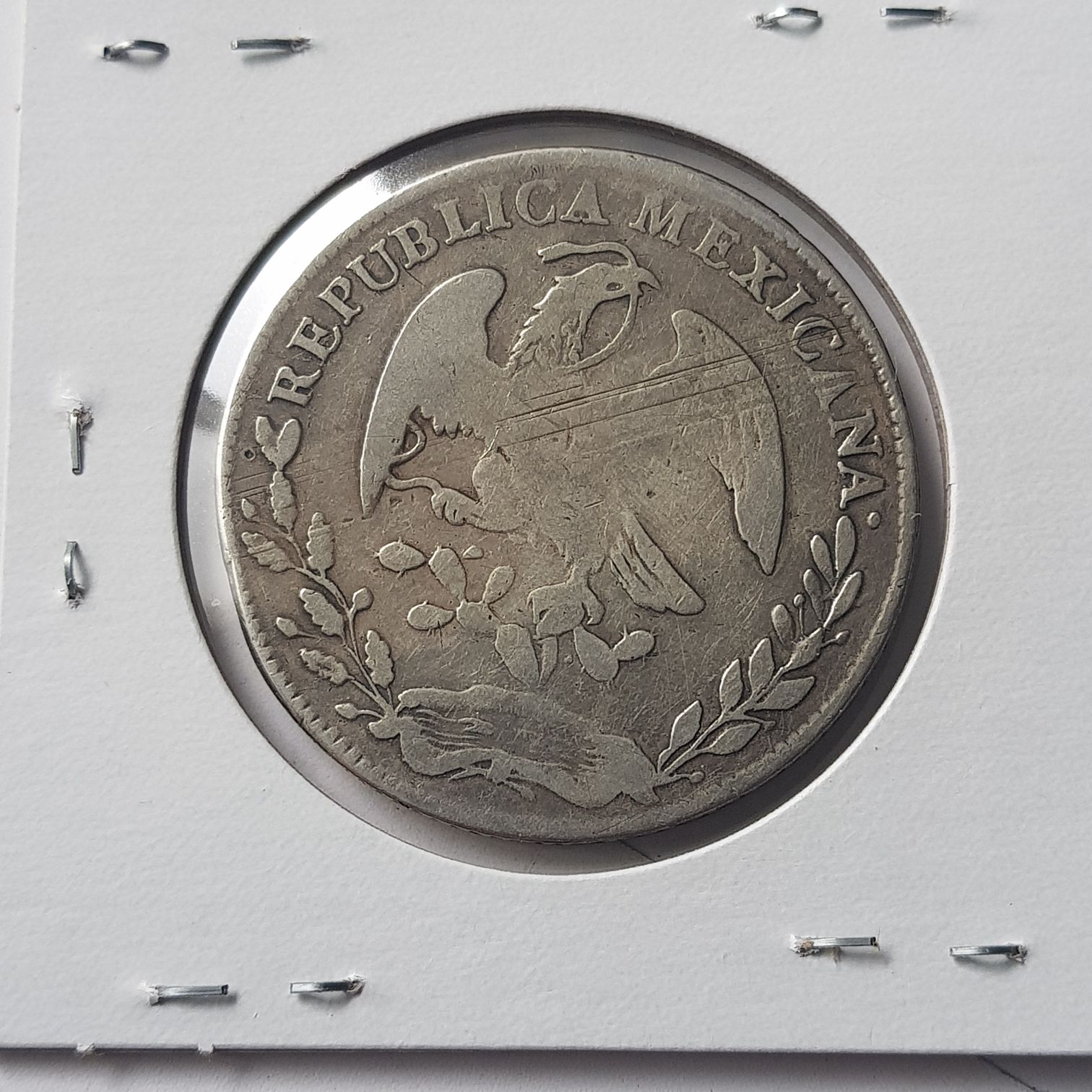 8 Reales Guadalupe Y Calvo  coin collectible - Main Image 2