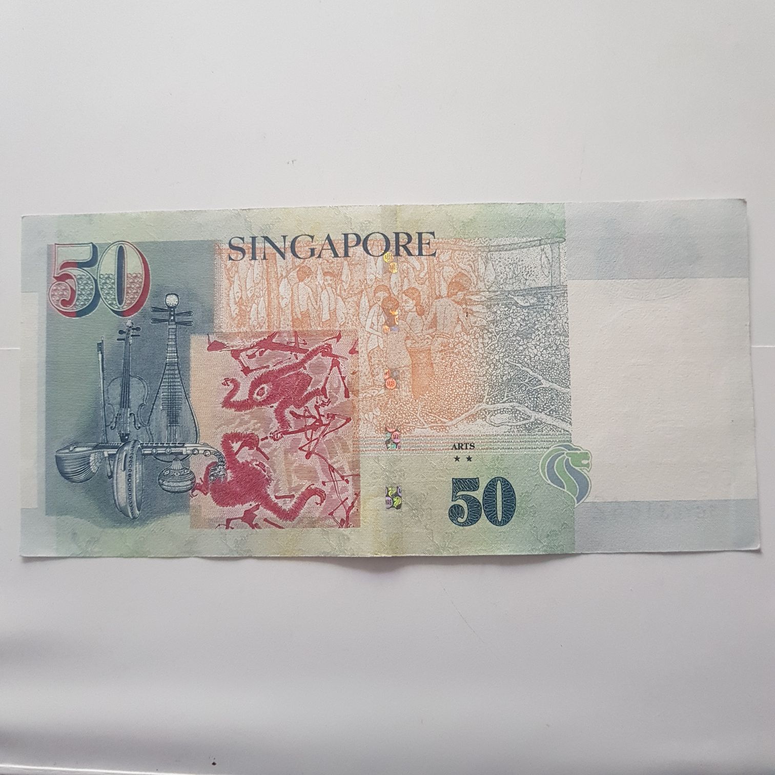 50 Dólares  coin collectible - Main Image 2