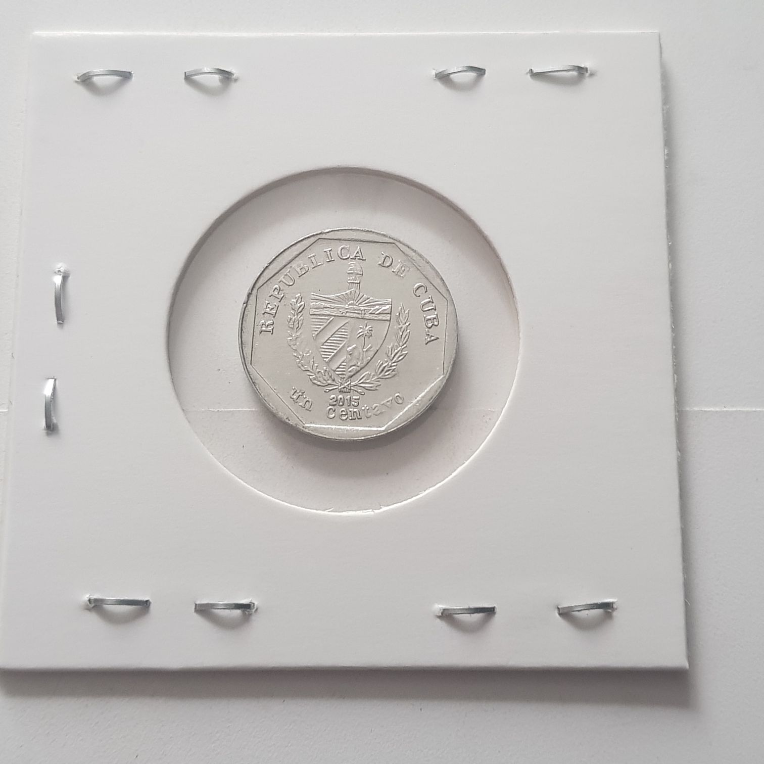 .01 Centavo  coin collectible - Main Image 2