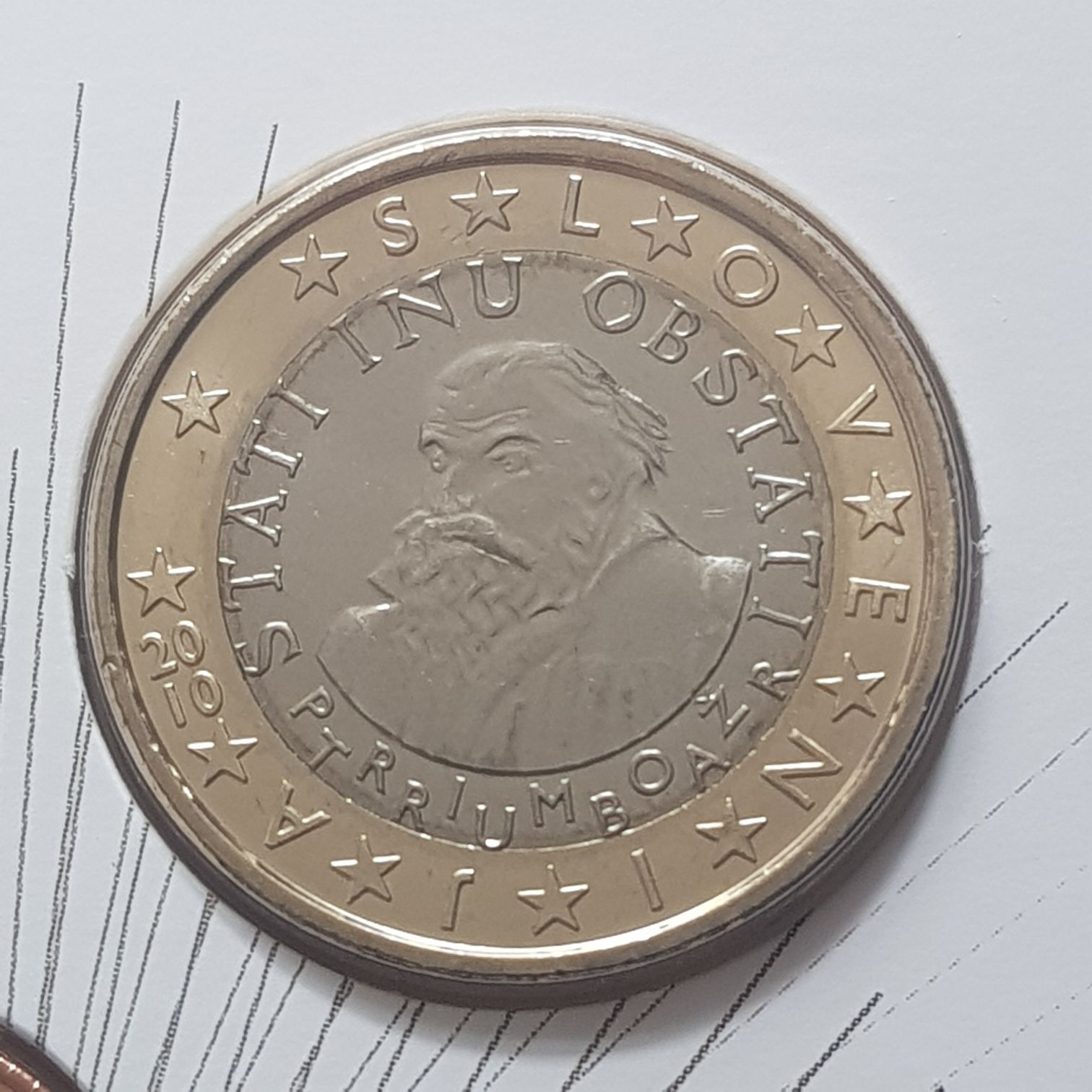 1 Euro  coin collectible - Main Image 2