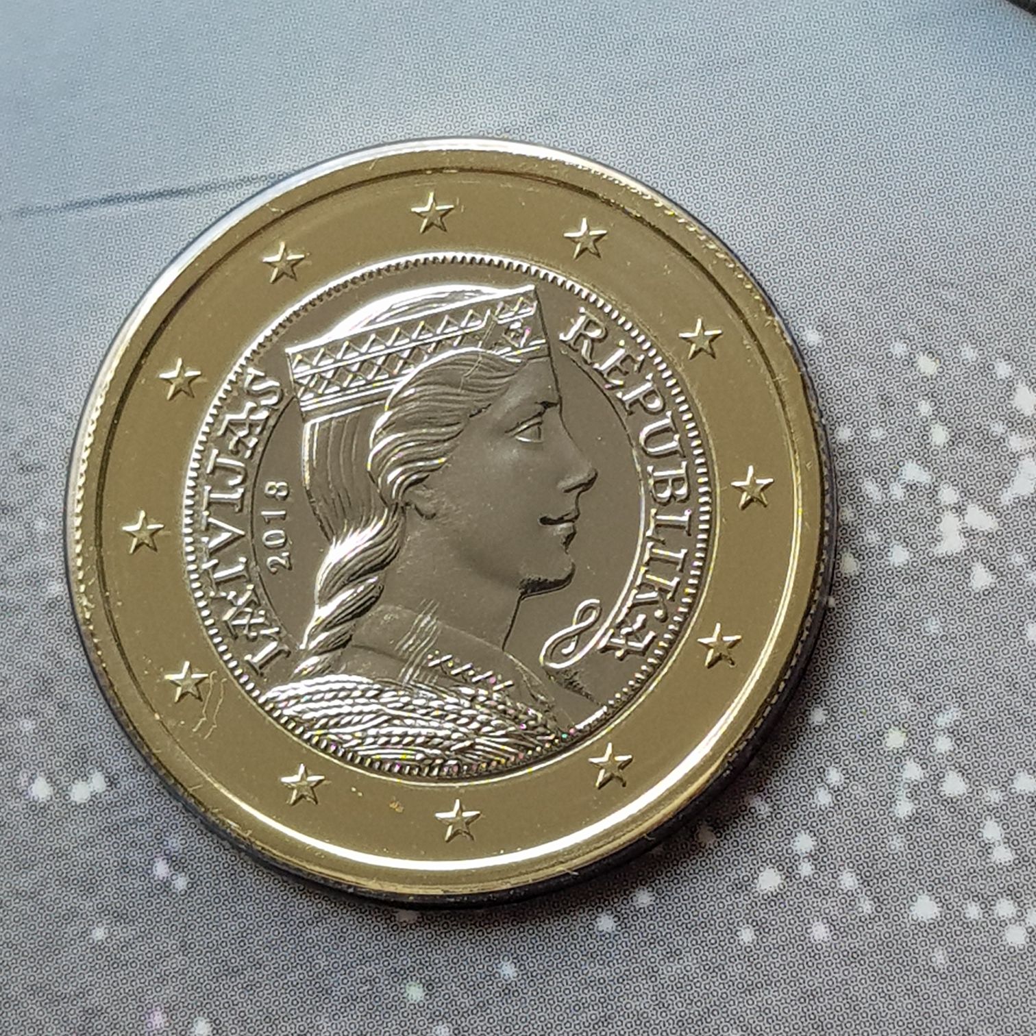 1 Euro  coin collectible - Main Image 2
