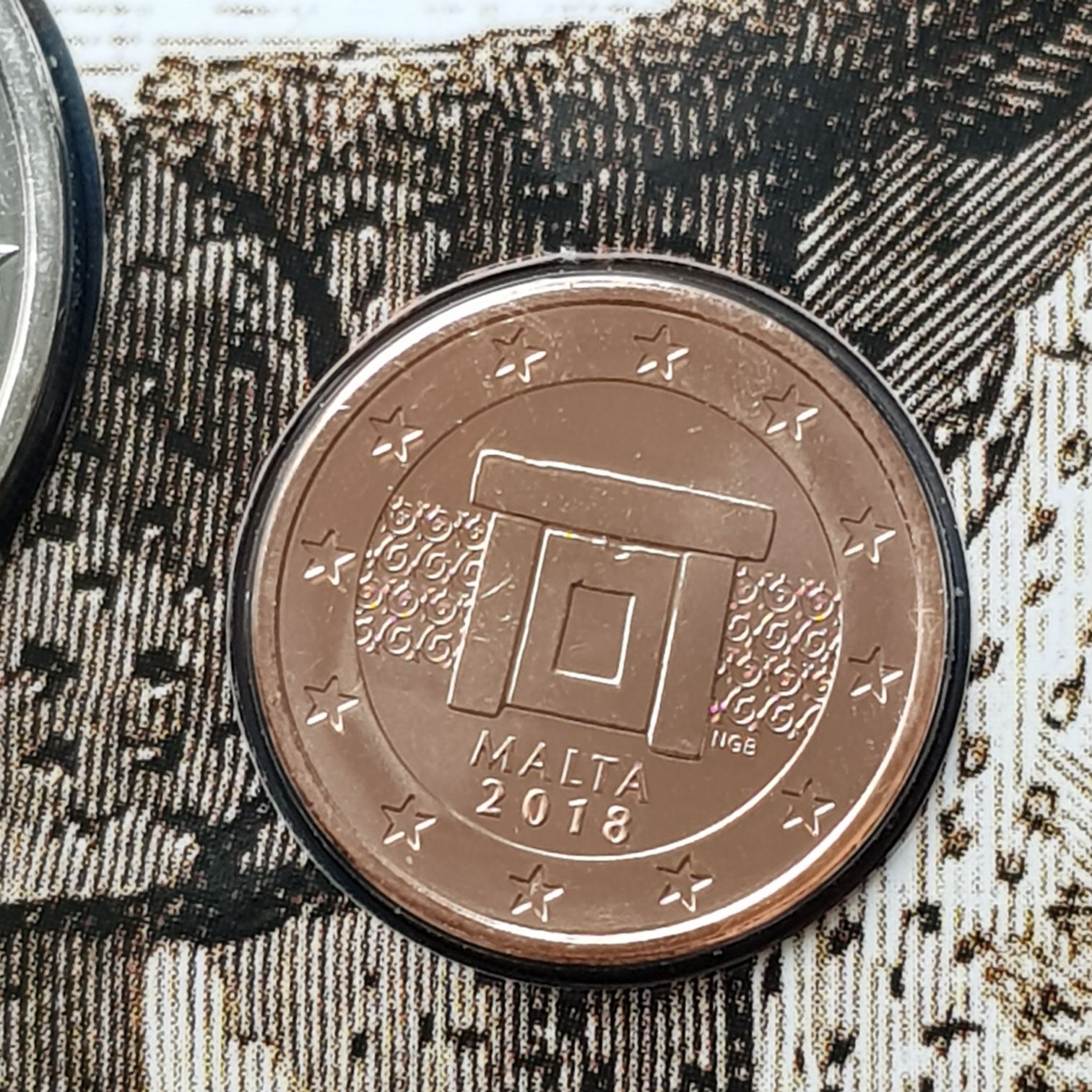 .01 Centavo De Euro  coin collectible - Main Image 2