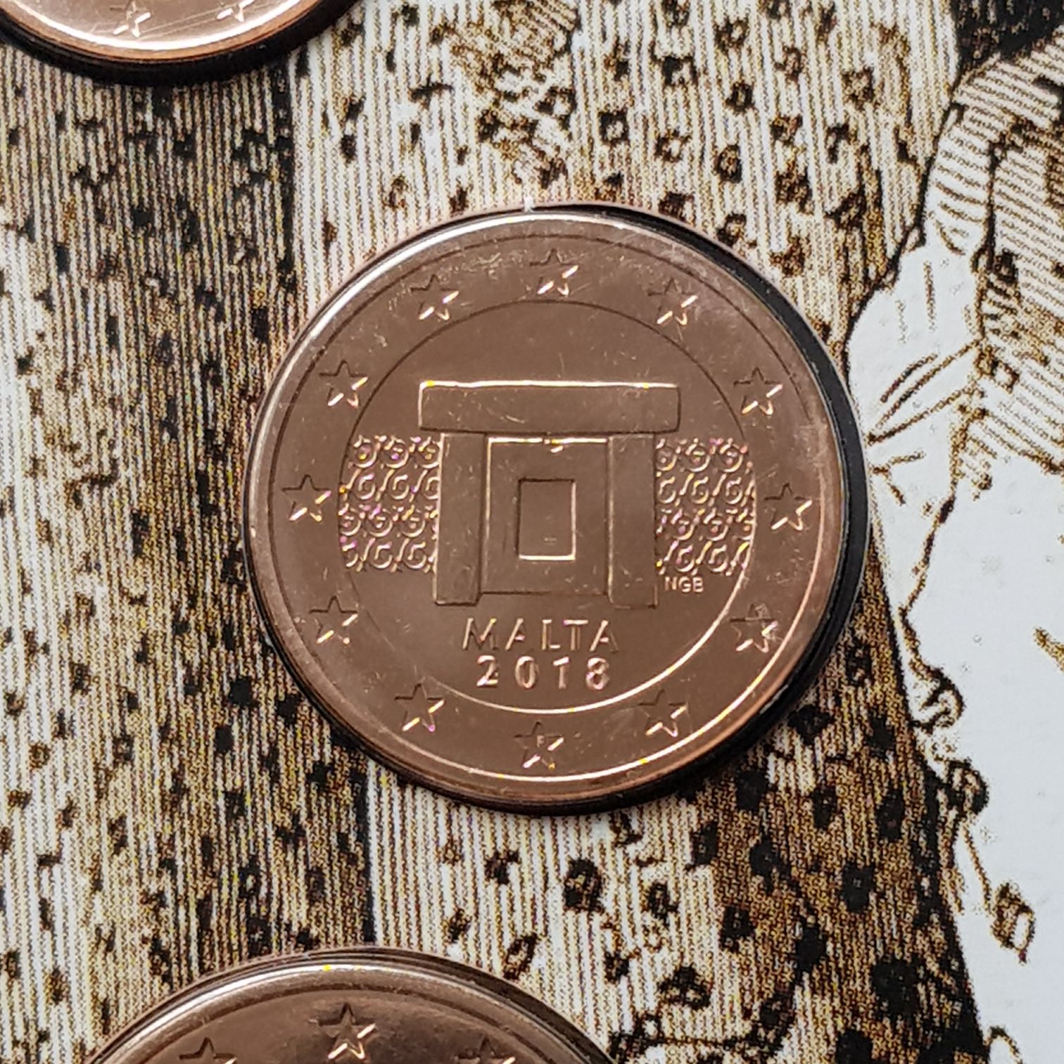 .02 Centavos De Euro  coin collectible - Main Image 2