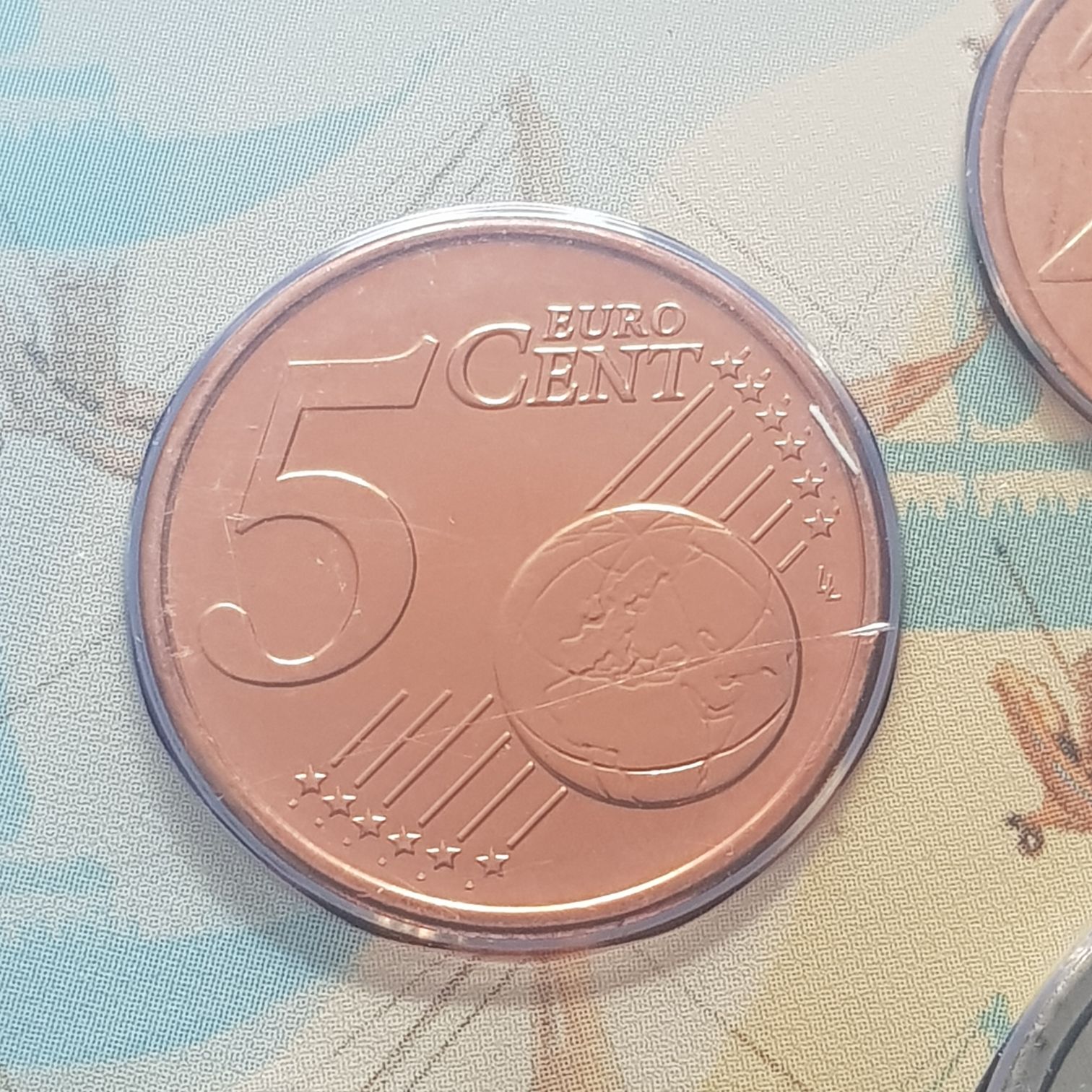 .01 Centavo De Euro