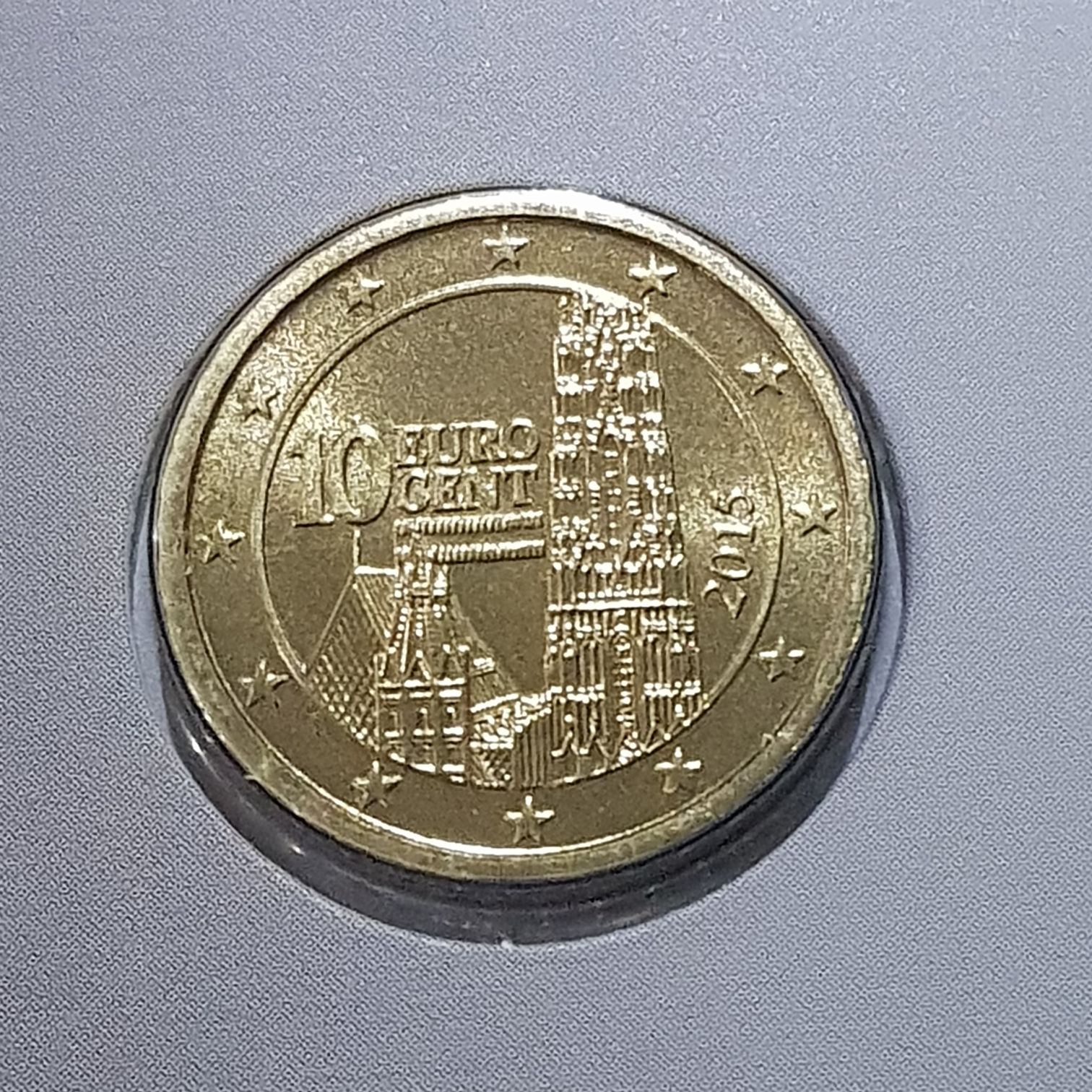 .1 Centavo De Euro  coin collectible - Main Image 2