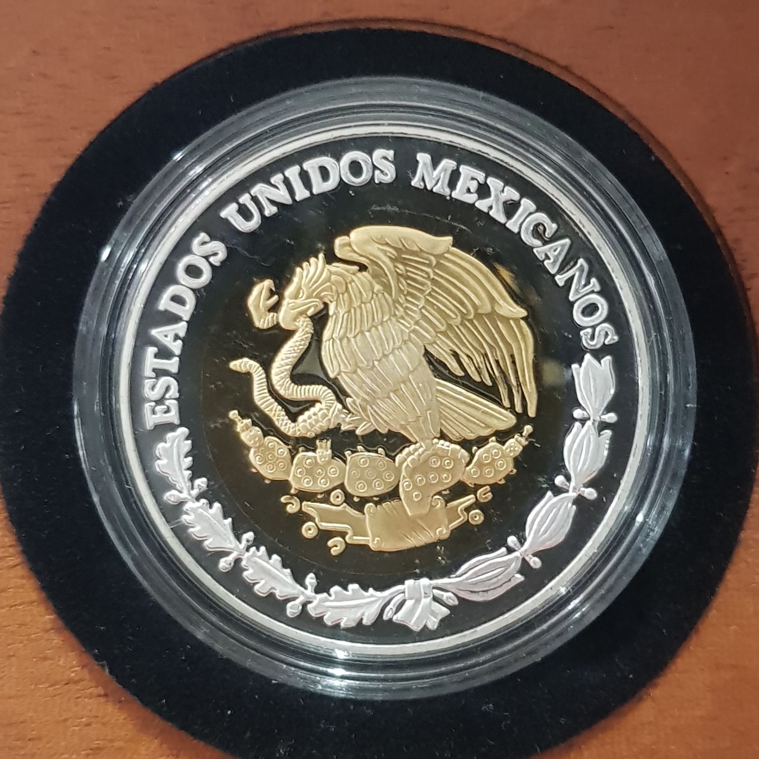 100 Pesos Veracruz Etapa I ( Oro Y Plata)  coin collectible - Main Image 2