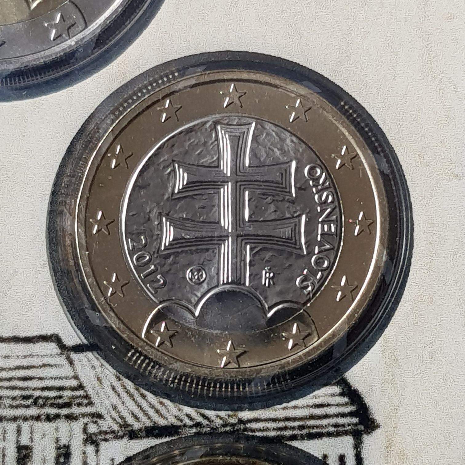 1 Euro  coin collectible - Main Image 2
