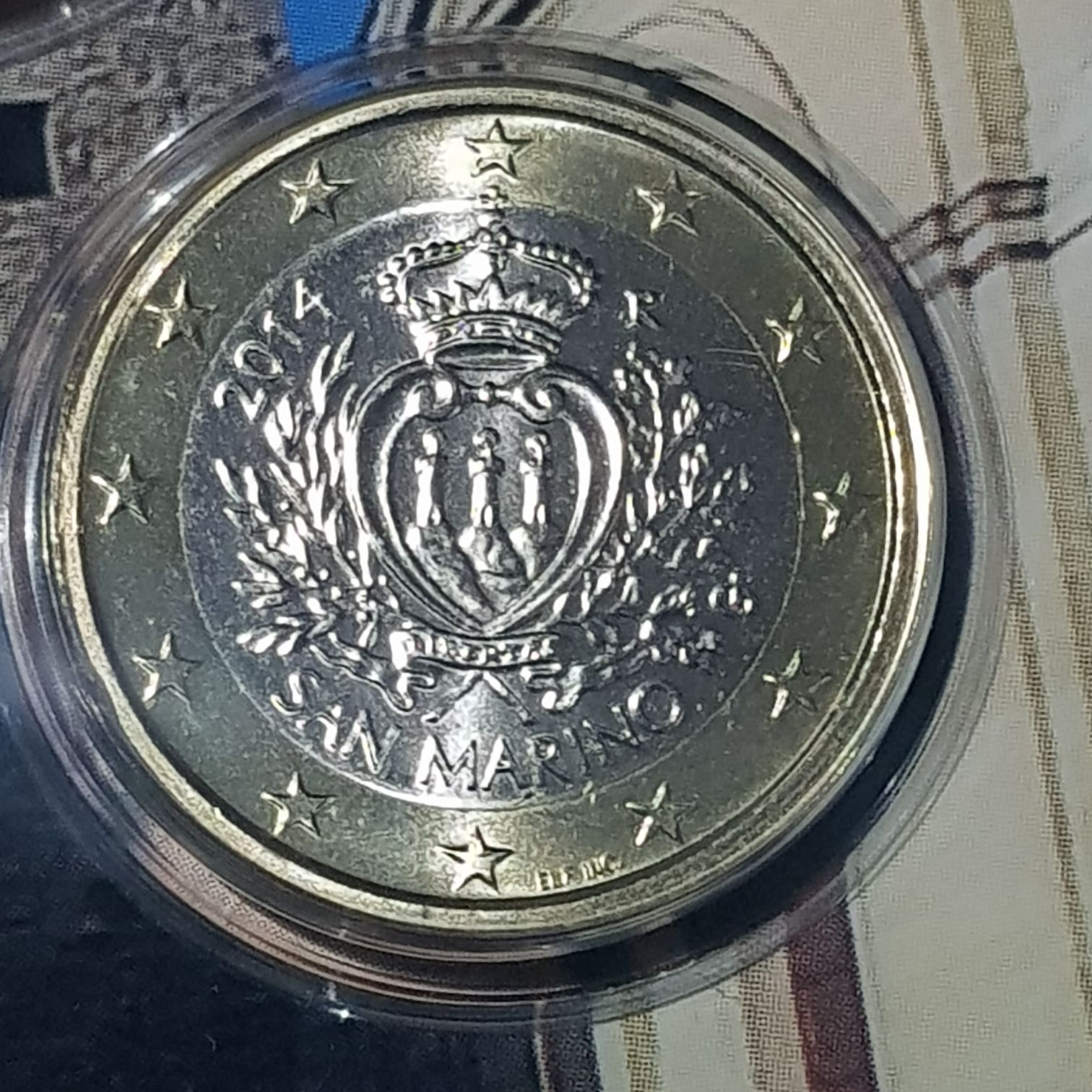1 Euro  coin collectible - Main Image 2