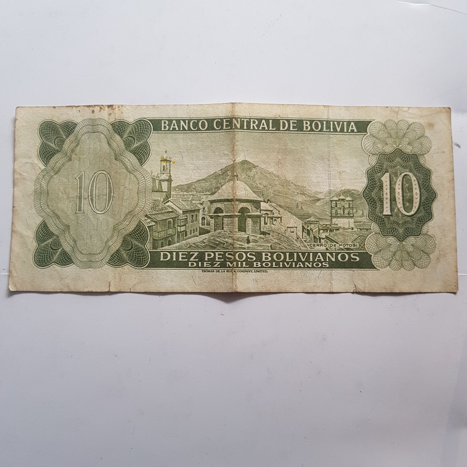 10 Pesos Bolivianos  coin collectible - Main Image 2