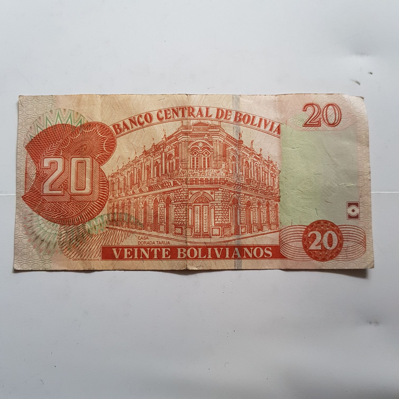 20 Bolivianos  coin collectible - Main Image 2