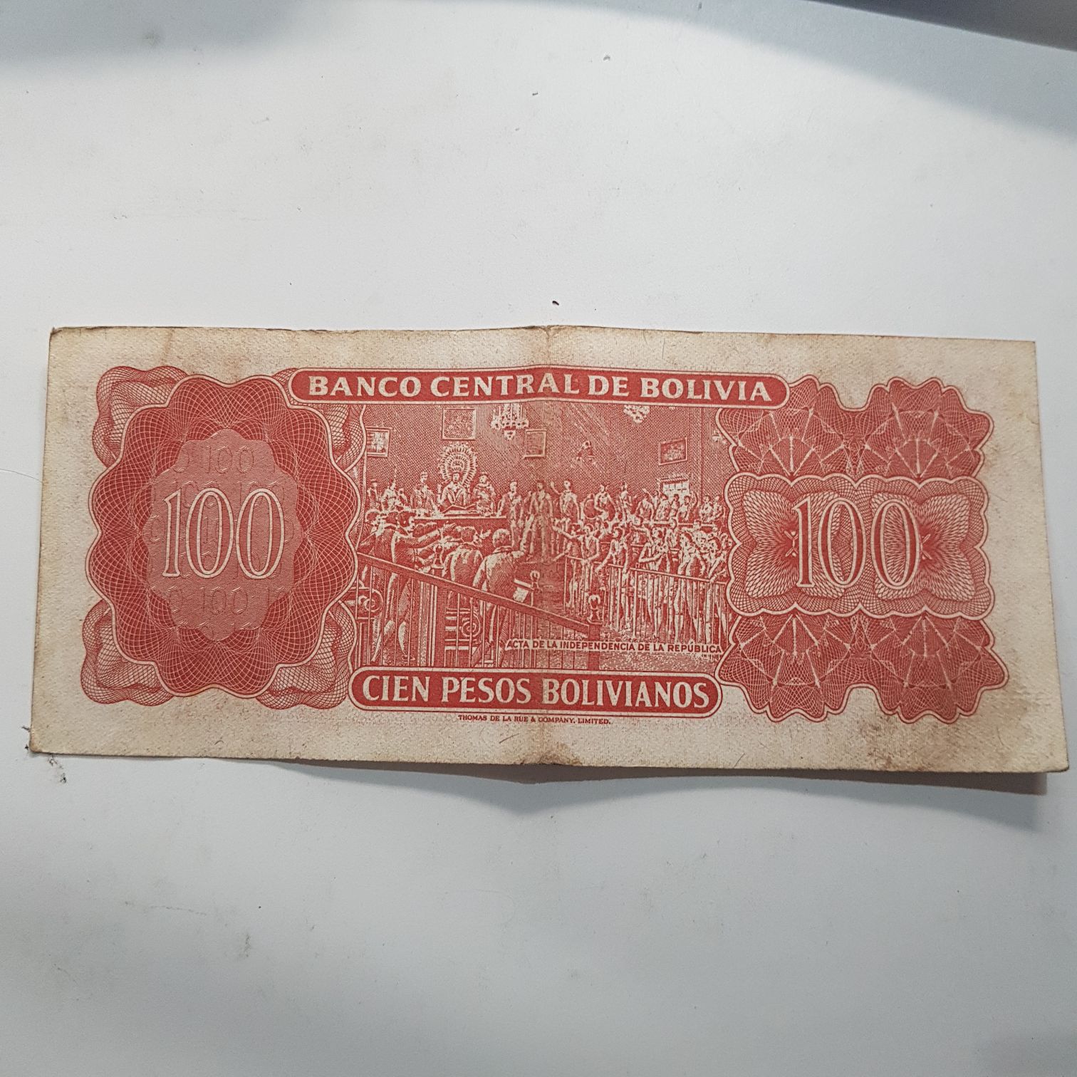 100 Pesos Bolivianos  coin collectible - Main Image 2