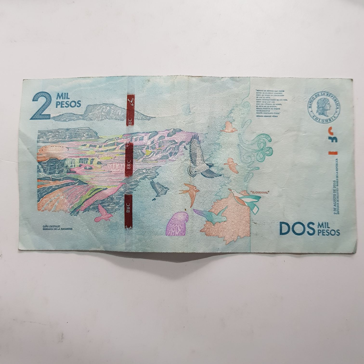 2 Mil Pesos  coin collectible - Main Image 2