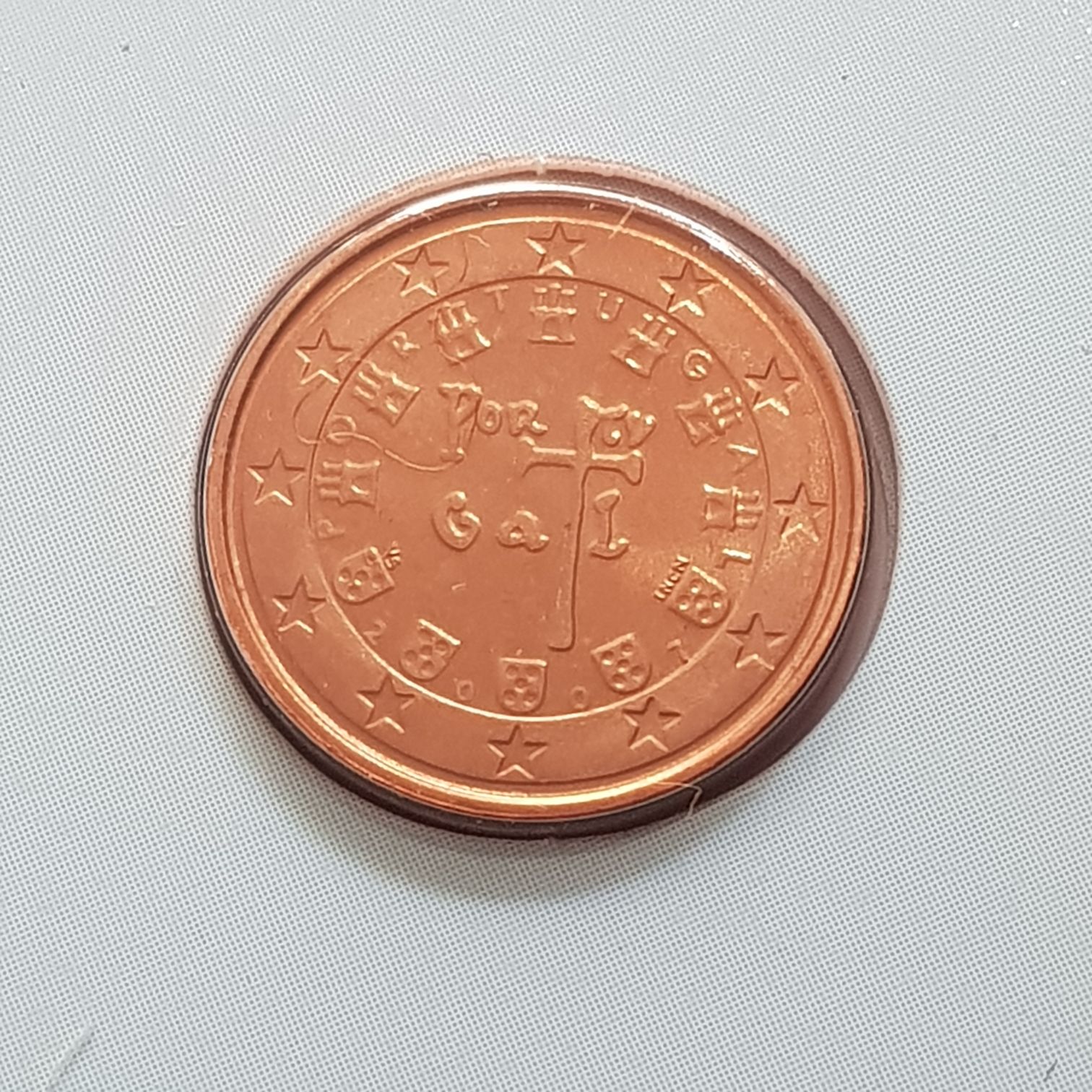 .01 Centavo De Euro  coin collectible - Main Image 2