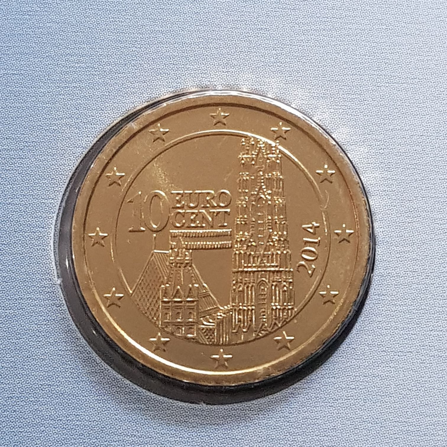 .1 Centavo De Euro  coin collectible - Main Image 2