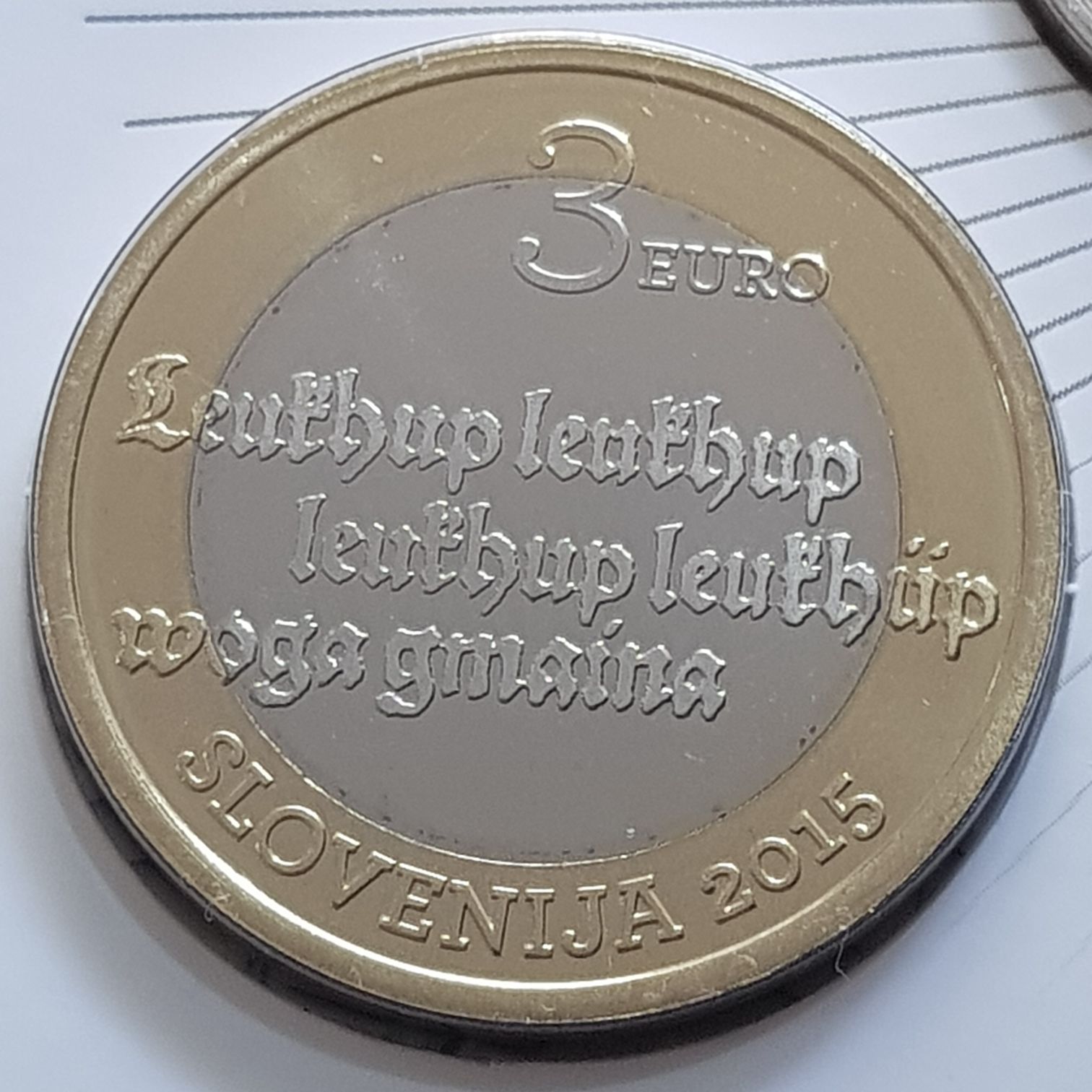 3 Euros  coin collectible - Main Image 2