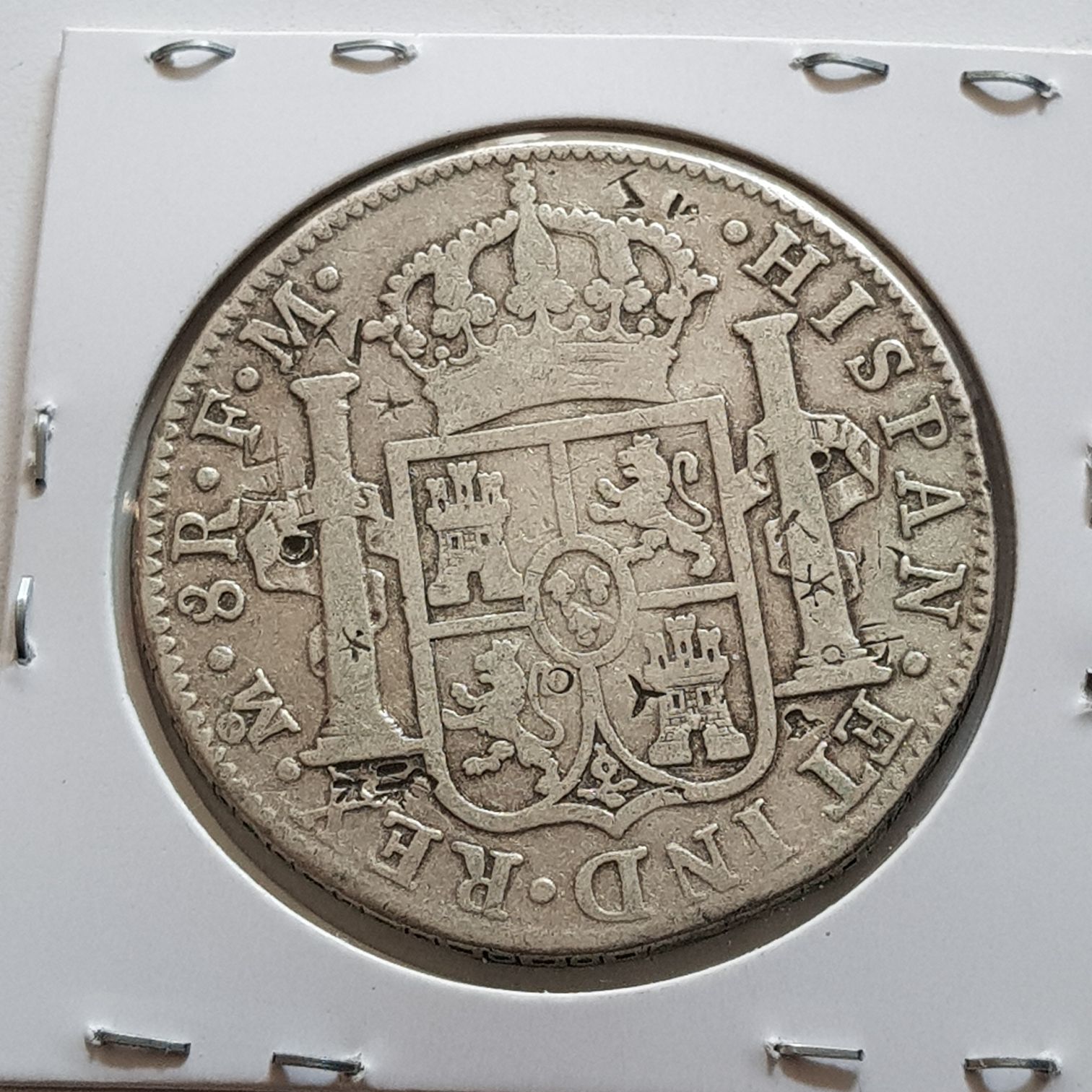 8 Reales Carolus IIII Chops  coin collectible - Main Image 2