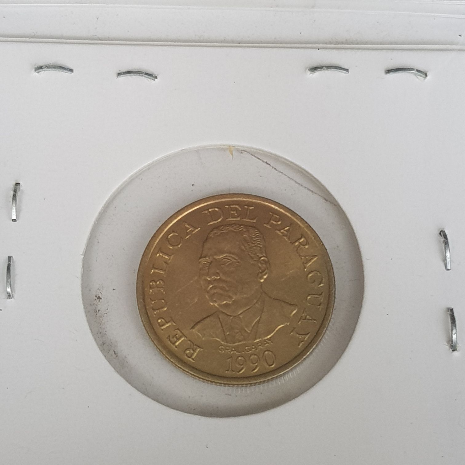 10 Guaranies  coin collectible - Main Image 2