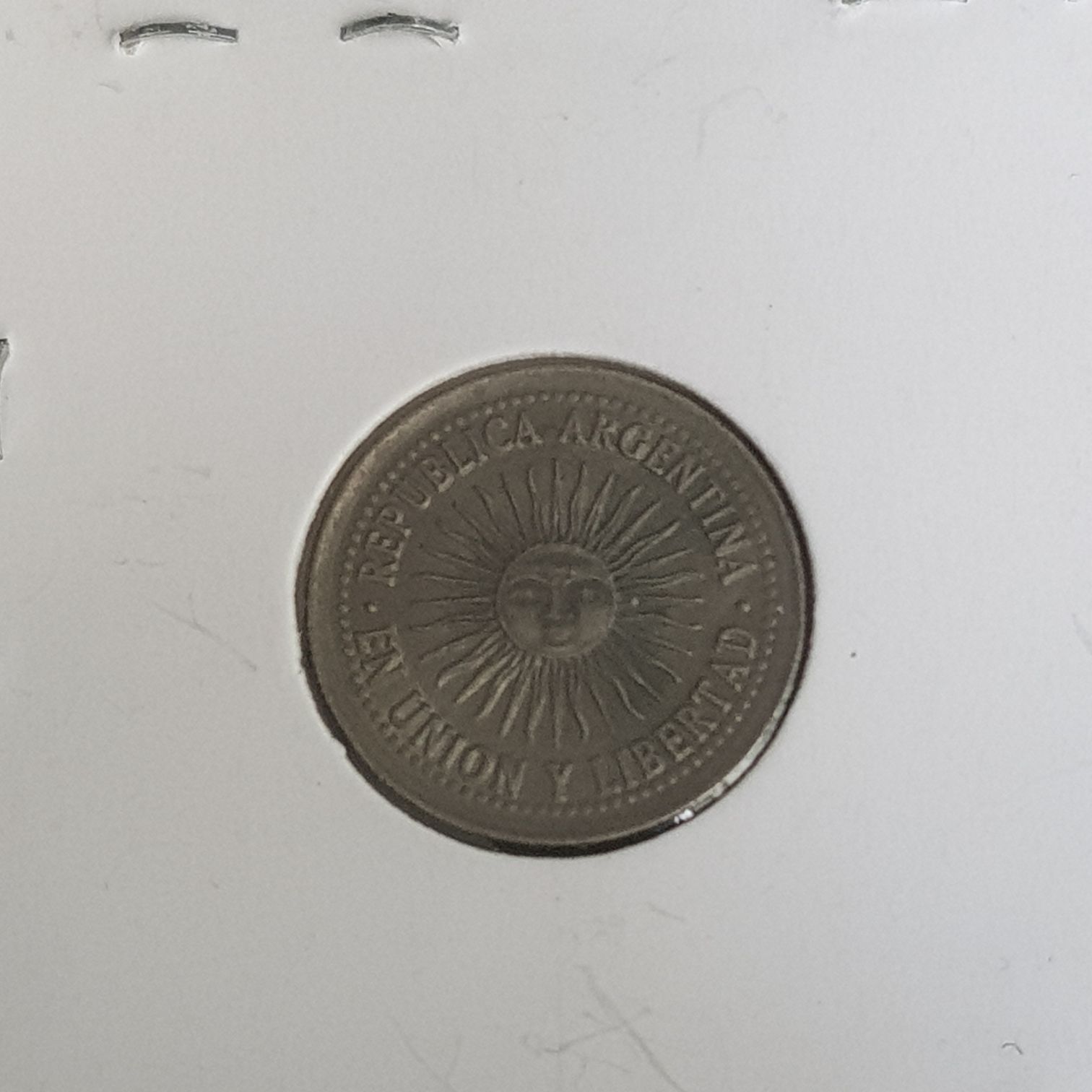 .05 Centavos  coin collectible - Main Image 2