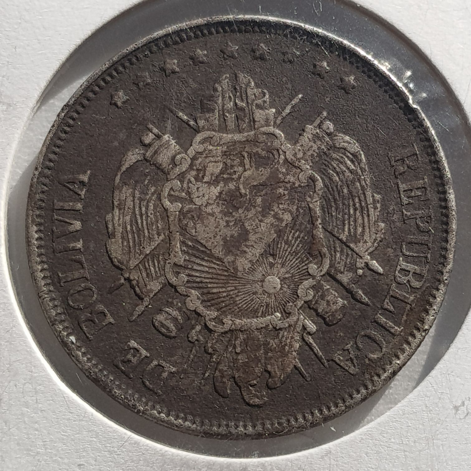 1 Boliviano  coin collectible - Main Image 2