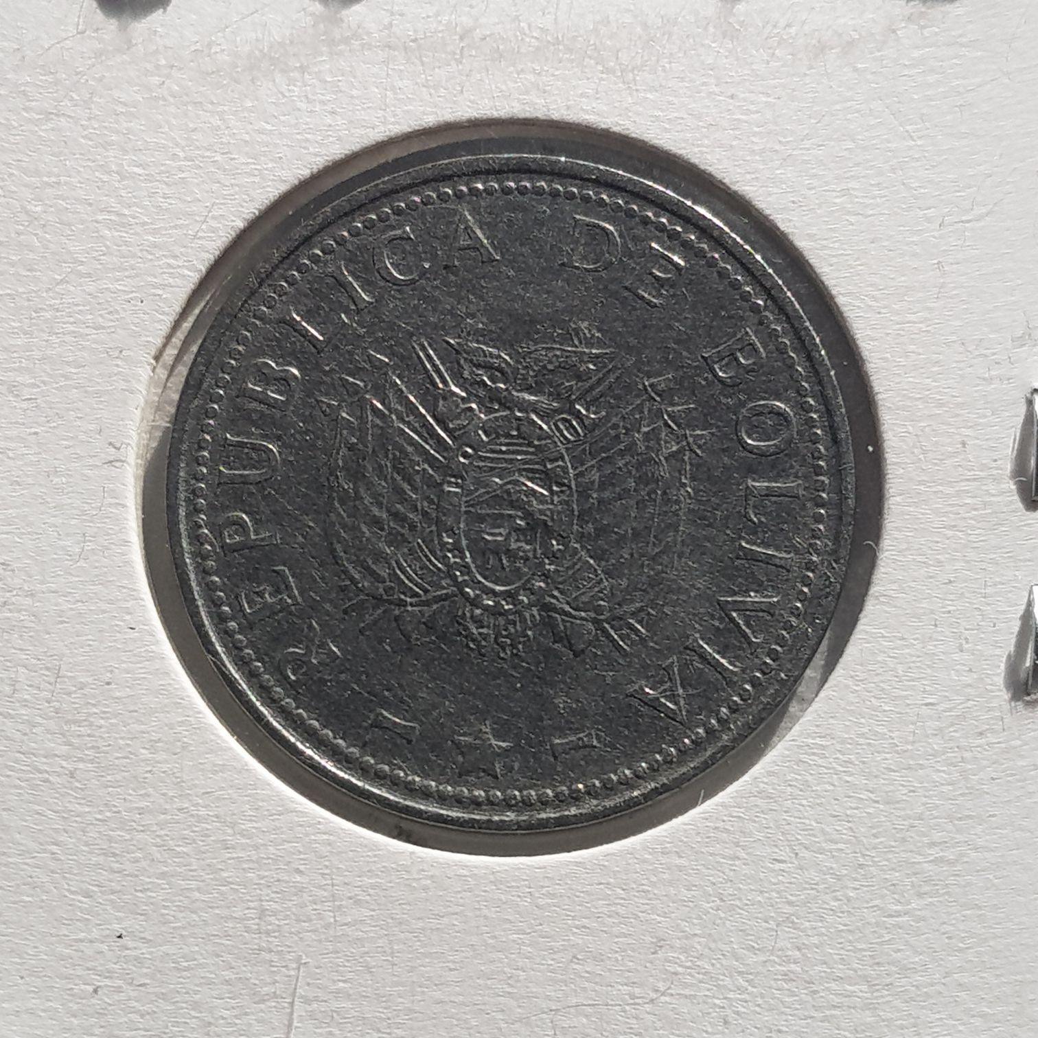 1 Boliviano  coin collectible - Main Image 2