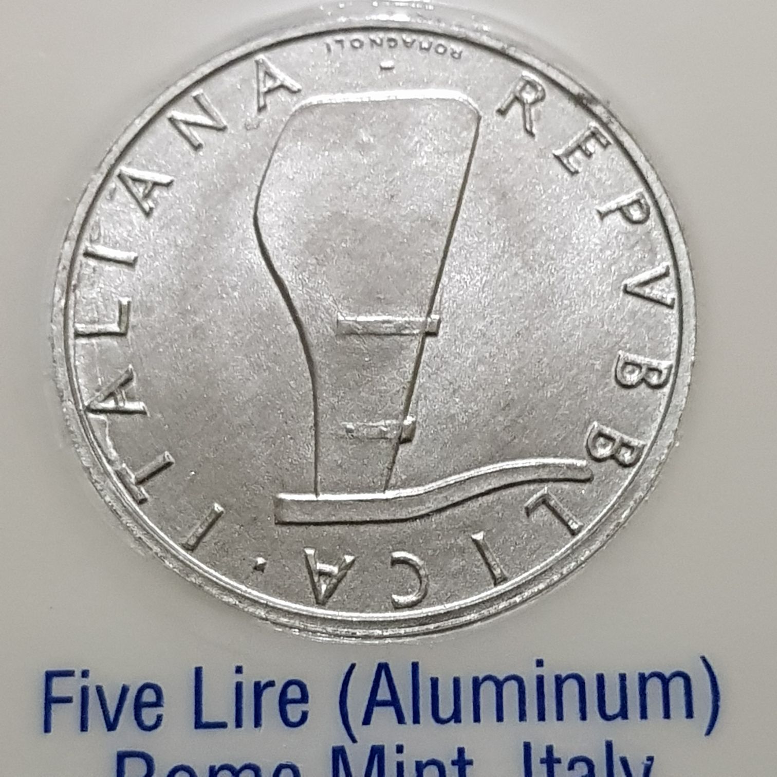 .05 Liras  coin collectible - Main Image 2