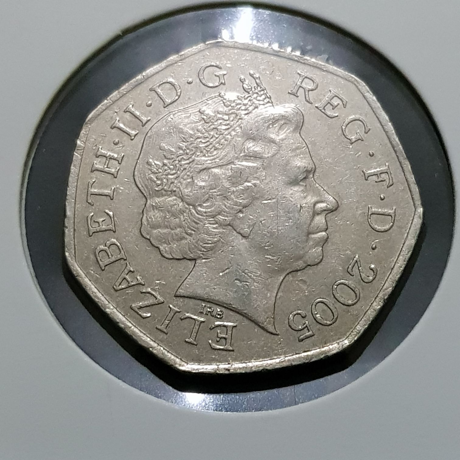 50 Pence  coin collectible - Main Image 2