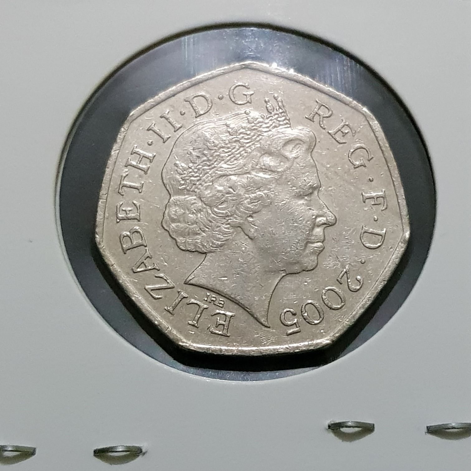 50 Pence  coin collectible - Main Image 2